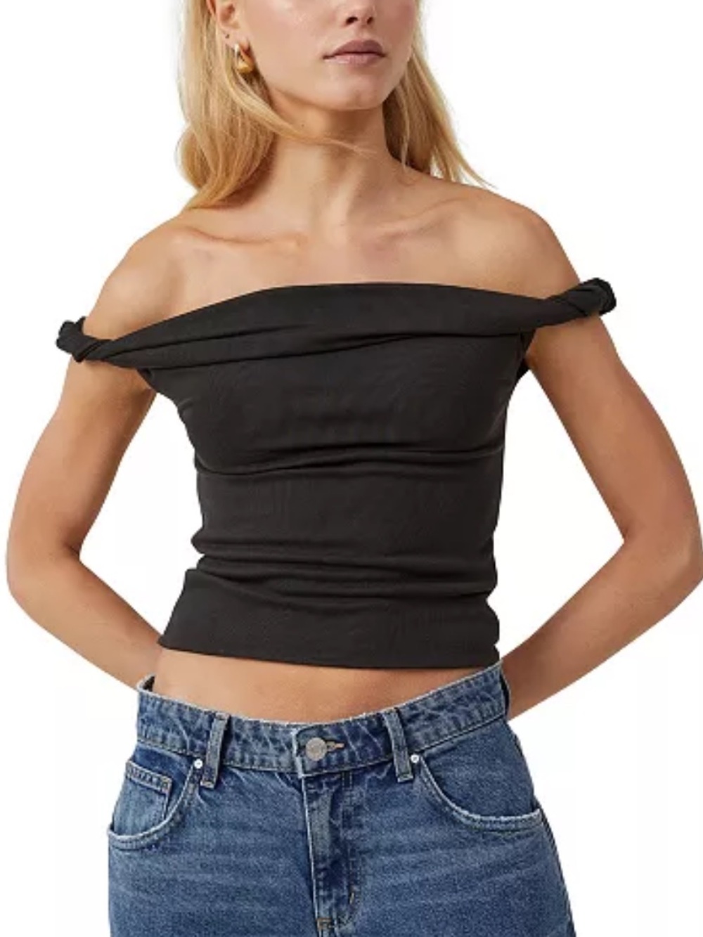 NWT Cotton On Phoebe Twist Short Sleeve Top | Size: Medium